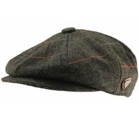 Royal Stallion Wool Baker Boy Cap in Grey, Size: Small (55cm)