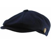 Royal Stallion Wool Baker Boy Cap in Navy, Size: Medium (57cm)
