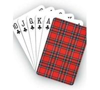 Royal Stewart - Highland Cow - Playing Cards - Plastic Coated Paper - Extra Durability - Easy to Shuffle - Ideal for Adults & Children - Pack of 2