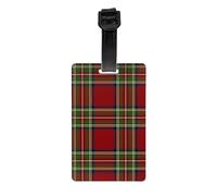 Royal Stewart Tartan Plaid Pattern Luggage Tags