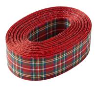 Royal Stewart Tartan Ribbon 40mm x 10m - Woven Reversible Yarn-Dyed