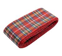 Royal Stewart Tartan Ribbon 40mm x 3m - Woven Reversible Yarn-Dyed