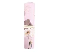 Royal Style Pencil Roll Case with Rope, Back to School Decorations | Polyester and Linen Blend, Roll-up Pouch for Students and Artists, Holds Mechanical Pencils and Paintbrushes