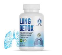 Royal Swag Lung Cleanse and Detox Capsule 60 Pcs Pack- Natural Respiratory Support Supplement for Smokers & Non-Smokers Support Lung Health and Detoxification