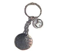 Royal Swan Designs 'NO Longer by My Side BUT Forever in My Heart' Scottish Terrier, WEST Highland Terrier PET Memorial Keyring in A Gorgeous Free Organza Gift Bag.