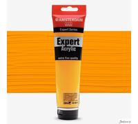 Royal Talens Amsterdam Expert Acrylic Paint 150ml Permanent Yellow Deep Tube