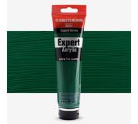 Royal Talens : Amsterdam Expert : Acrylic Paint : 150ml : S3 : Permanent Green Deep