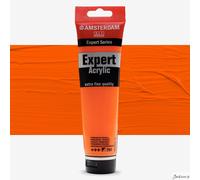 Royal Talens : Amsterdam Expert : Acrylic Paint : 150ml : S3 : Permanent Orange
