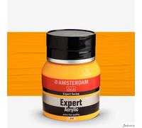 Royal Talens Amsterdam Expert Acrylic Paint 400ml Cadmium Yellow Deep Art Use