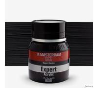 Royal Talens Amsterdam Expert Acrylic Paint 400ml Ivory Black Heavy Body Art