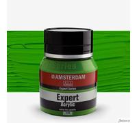 Royal Talens : Amsterdam Expert : Acrylic Paint : 400ml : S2 : Permanent Green Light