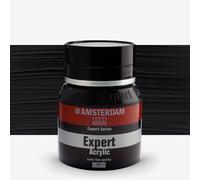 Royal Talens : Amsterdam Expert : Acrylic Paint : 400ml : S1 : Ivory Black