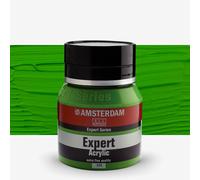 Royal Talens : Amsterdam Expert : Acrylic Paint : 400ml : S2 : Permanent Green Light