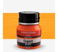 Royal Talens : Amsterdam Expert : Acrylic Paint : 400ml : S4 : Cadmium Orange