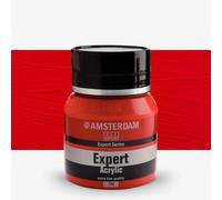 Royal Talens : Amsterdam Expert : Acrylic Paint : 400ml : S4 : Cadmium Red Medium