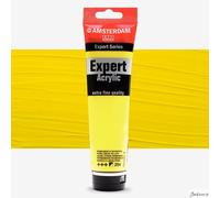 Royal Talens Amsterdam Expert Acrylic Paint Tube 150ml Permanent Lemon Yellow