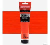 Royal Talens Amsterdam Expert Acrylic Paint Tube 150ml Vermillion PO73