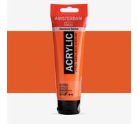 Royal Talens : Amsterdam Standard : Acrylic Paint : 120ml : Azo Orange