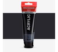 Amsterdam Standard Series Acrylic Tube 120 ml Lamp Black 702 (17097022)