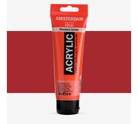 Royal Talens : Amsterdam Standard : Acrylic Paint : 120ml : Naphthol Red Light