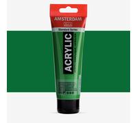 Royal Talens : Amsterdam Standard : Acrylic Paint : 120ml : Permanent Green Light