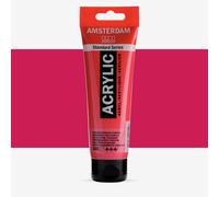 Royal Talens : Amsterdam Standard : Acrylic Paint : 120ml : Permanent Red Purple