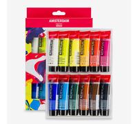 Amsterdam Standard Series Acrylic Paint Set | Landscape Set (12 x 20 ml Tubes) | Mixing Colors Perfect for Landscape Paintings