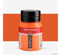 Amsterdam Standard Series Acrylic Jar 500 ml Azo Orange 276 (17722762)