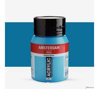 Amsterdam Standard Series Acrylic Jar 500 ml Brilliant Blue 564 (17725642)