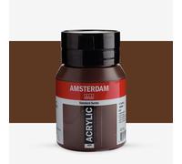 Royal Talens : Amsterdam Standard : Acrylic Paint : 500ml : Burnt Umber