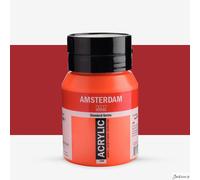 Amsterdam Standard Series Acrylic Jar 500 ml Naphthol Red Light 398 (17723982)