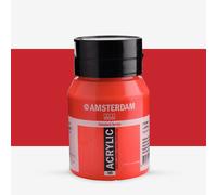 Royal Talens : Amsterdam Standard : Acrylic Paint : 500ml : Naphtol Red Medium