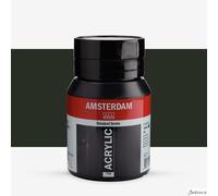Royal Talens Amsterdam Standard Acrylic Paint 500ml Oxide Black For Artists