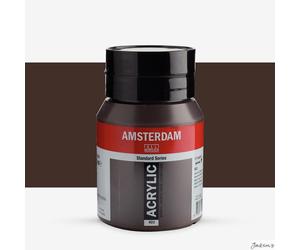 Royal Talens Amsterdam Standard Acrylic Paint 500ml Vandyke Brown For Artists