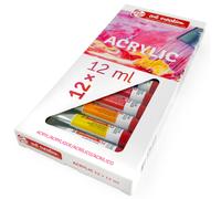 Royal Talens Art Creation Acrylic Paints Beginners Set 12 x 12ml Tubes