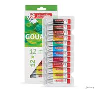 Royal Talens Art Creation Gouache Paint Set 12 x 12ml For Matt Colour Artwork