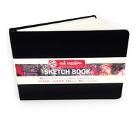 Royal Talens - Art Creation Hardback Sketchbook - 80 Sheets - 21x14.8cm - Black