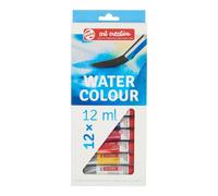 Talens Art Creation Watercolor Paint Starter Set with 12 Colors (12 ml tubes) | Painting for Adults