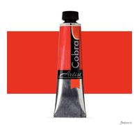 Royal Talens : Cobra Artist Water Mixable Oil Paint : 40ml : Cadmium Red Medi...