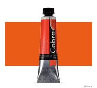 Royal Talens Cobra Water Mixable Oil Paint Cadmium Red Light 40ml Tube