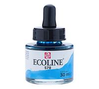Royal Talens Ecoline Liquid Watercolor 30ml Pipette Jar - Sky Blue Cyan (11255781)