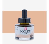 Royal Talens : Ecoline : Liquid Watercolour Ink : 30ml : Pink Beige
