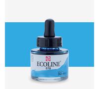 Royal Talens Ecoline Liquid Watercolor 30ml Pipette Jar - Sky Blue Cyan (11255781)