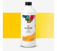 Royal Talens : Ecoline : Liquid Watercolour Ink : 490ml : Deep Yellow