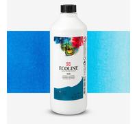 Royal Talens : Ecoline : Liquid Watercolour Ink : 490ml : Prussian Blue