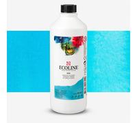 Royal Talens : Ecoline : Liquid Watercolour Ink : 490ml : Turquoise Blue