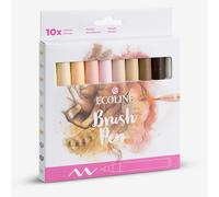 Royal Talens : Ecoline : Watercolour Brush Pen : Skin Tones : Set of 10