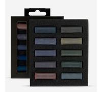 Royal Talens : Rembrandt : Soft Half Pastels : Dark Shades : Set of 10