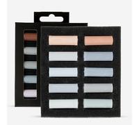 Royal Talens : Rembrandt : Soft Half Pastels : Grey Tones : Set of 10