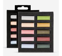 Rembrandt Professional Soft Pastel Set Muted Colours | 10 Half Pastels
